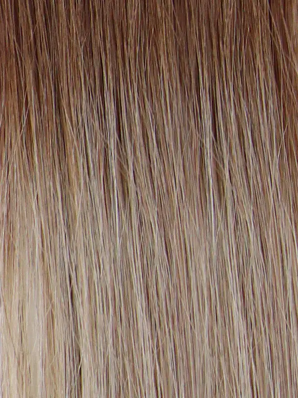 Blond Praliné avec Racines